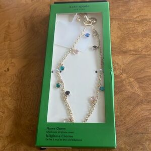 Kate spade phone charm